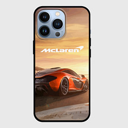 Чехол для iPhone 13 Pro McLaren - легендарная гоночная команда!, цвет: 3D-черный