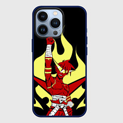 Чехол для iPhone 13 Pro Великий Камия, цвет: 3D-тёмно-синий