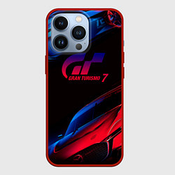 Чехол для iPhone 13 Pro Gran Turismo 7, цвет: 3D-красный