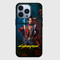 Чехол для iPhone 13 Pro Panam Cyberpunk2077 Панам, цвет: 3D-черный