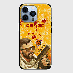 Чехол для iPhone 13 Pro CS GO BAD GUY, цвет: 3D-черный