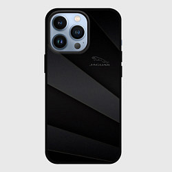 Чехол для iPhone 13 Pro JAGUR ЯГУАР autosport, цвет: 3D-черный