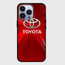 Чехол для iPhone 13 Pro Toyota тойота, цвет: 3D-черный