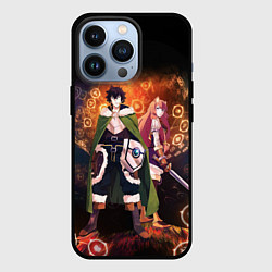 Чехол для iPhone 13 Pro Рафталия и Наофуми, цвет: 3D-черный