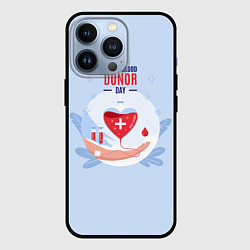 Чехол для iPhone 13 Pro Помощь, цвет: 3D-черный