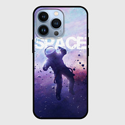 Чехол для iPhone 13 Pro Space walk, цвет: 3D-черный