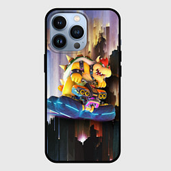 Чехол для iPhone 13 Pro Bowser racer Mario Kart 8 Deluxe, цвет: 3D-черный