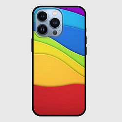 Чехол для iPhone 13 Pro Fashion pattern 2022 Wave, цвет: 3D-черный