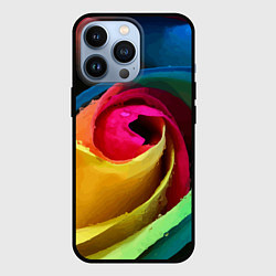 Чехол для iPhone 13 Pro Роза fashion 2022, цвет: 3D-черный