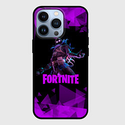 Чехол для iPhone 13 Pro Fortnite - RAVEN, цвет: 3D-черный