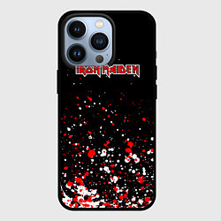 Чехол для iPhone 13 Pro Iron maiden, цвет: 3D-черный