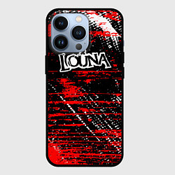 Чехол для iPhone 13 Pro Louna краски, цвет: 3D-черный