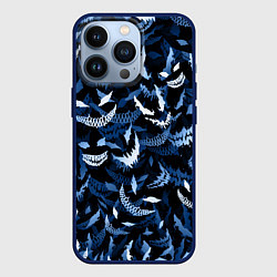 Чехол для iPhone 13 Pro Drain monsters, цвет: 3D-тёмно-синий