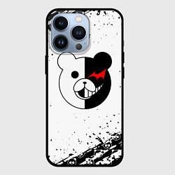 Чехол для iPhone 13 Pro Monokuma монокума, цвет: 3D-черный