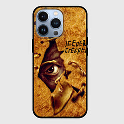 Чехол для iPhone 13 Pro Джиперс Криперс выглядывает из под кожи, цвет: 3D-черный