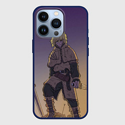 Чехол для iPhone 13 Pro Торфинн на холме, цвет: 3D-тёмно-синий