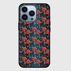 Чехол iPhone 13 Pro Flowers Pattern