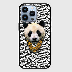 Чехол для iPhone 13 Pro Panda Look, цвет: 3D-черный