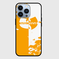 Чехол для iPhone 13 Pro Wu-tang clan два цвета, цвет: 3D-черный