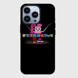Чехол для iPhone 13 Pro POPPY PLAYTIME and Friday Night Funkin, цвет: 3D-черный
