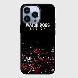 Чехол для iPhone 13 Pro Watch Dogs 2 Брызги красок, цвет: 3D-черный