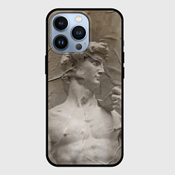Чехол для iPhone 13 Pro Микеланджело Буонарроти Давид Пост-арт Michelangel, цвет: 3D-черный