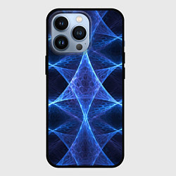 Чехол для iPhone 13 Pro Объёмный геометрический паттерн Volumetric geometr, цвет: 3D-черный
