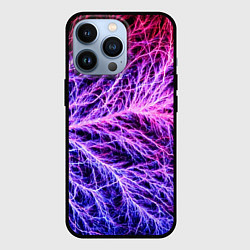 Чехол для iPhone 13 Pro Авангардный неоновый паттерн Мода Avant-garde neon, цвет: 3D-черный