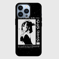 Чехол для iPhone 13 Pro KAGUYA SHINOMIYA В ЛЮБВИ КАК НА ВОЙНЕ, цвет: 3D-черный