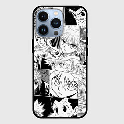 Чехол для iPhone 13 Pro Hunter x Hunter pattern, цвет: 3D-черный