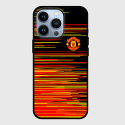 Чехол для iPhone 13 Pro Манчестер юнайтед manchester united ФКМЮ, цвет: 3D-черный