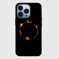 Чехол для iPhone 13 Pro Знак тьмы из Dark Souls, цвет: 3D-черный