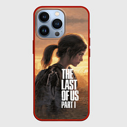 Чехол для iPhone 13 Pro Элли и Джоэл TLOU part 1 Remake, цвет: 3D-красный