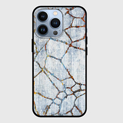 Чехол для iPhone 13 Pro Авангардный текстурный паттерн, цвет: 3D-черный