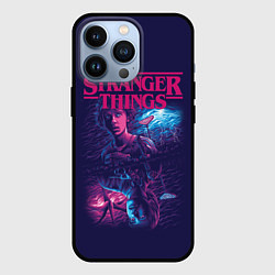 Чехол для iPhone 13 Pro Stranger Things Очень странные дела, цвет: 3D-черный