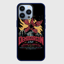 Чехол для iPhone 13 Pro Stranger Things Demogorgon, цвет: 3D-тёмно-синий