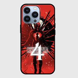 Чехол для iPhone 13 Pro Stranger things 4 сезон, цвет: 3D-черный