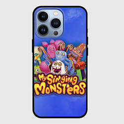 Чехол для iPhone 13 Pro My singing monsters поющие монстры, цвет: 3D-черный
