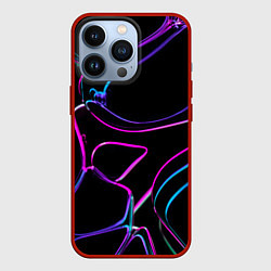 Чехол iPhone 13 Pro Неоновые линзы во тьме - Фиолетовый