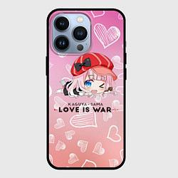 Чехол для iPhone 13 Pro Цубамэ Коясу Kaguya-sama: Love is War, цвет: 3D-черный