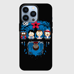 Чехол для iPhone 13 Pro Stranger Things South Park, цвет: 3D-черный