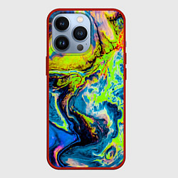 Чехол для iPhone 13 Pro The Poisonous Palette, цвет: 3D-красный