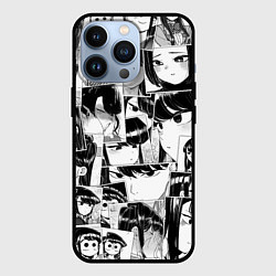 Чехол для iPhone 13 Pro Komi san pattern, цвет: 3D-черный