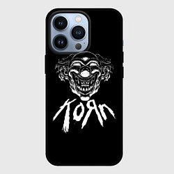 Чехол для iPhone 13 Pro KoЯn Korn клоун, цвет: 3D-черный