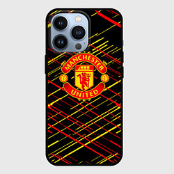 Чехол для iPhone 13 Pro Манчестер юнайтед manchester united, цвет: 3D-черный