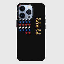 Чехол для iPhone 13 Pro Чечня 95 RUS, цвет: 3D-черный