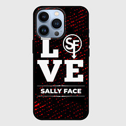 Чехол для iPhone 13 Pro Sally Face Love Классика, цвет: 3D-черный