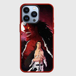 Чехол для iPhone 13 Pro Зараки Кенпачи, цвет: 3D-красный