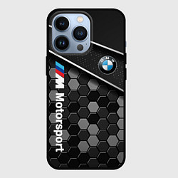 Чехол для iPhone 13 Pro BMW : Технологическая Броня, цвет: 3D-черный