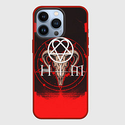 Чехол для iPhone 13 Pro HIM star, цвет: 3D-красный